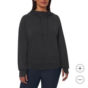 NWT Mondetta Women's Lightweight Full-Zip Hoodie
